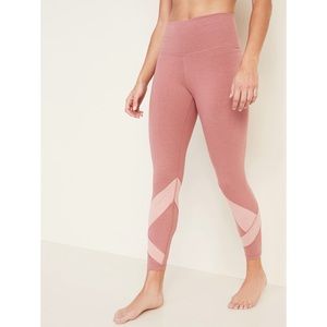 Old Navy High-Waisted Color-Block Leggings